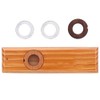 Wood Kazoo Flute Wooden Harmonica Accompaniment Flute Music Wind Instrument