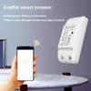 5Pcs WiFi and BT Smart Switch 10A 2200W Dual-Mode On/Off