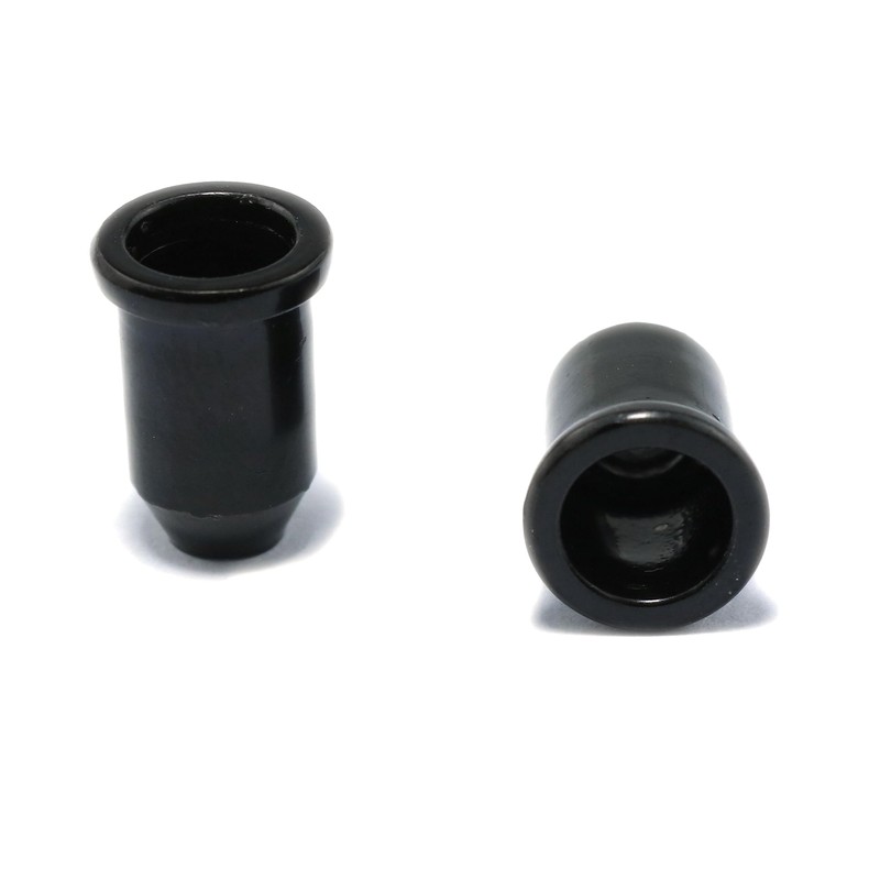 Dookoe Guitar Ferrules Guitar String Caps Mounting Buckles Through-Body Ferrules