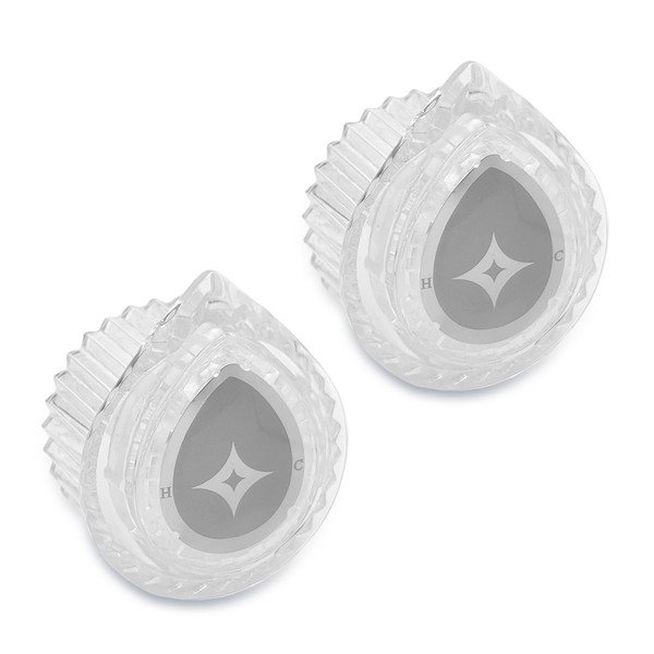 YAFIYGI 2Pcs Shower Knob Replacement Handle Kit Universal Bathtub Faucet