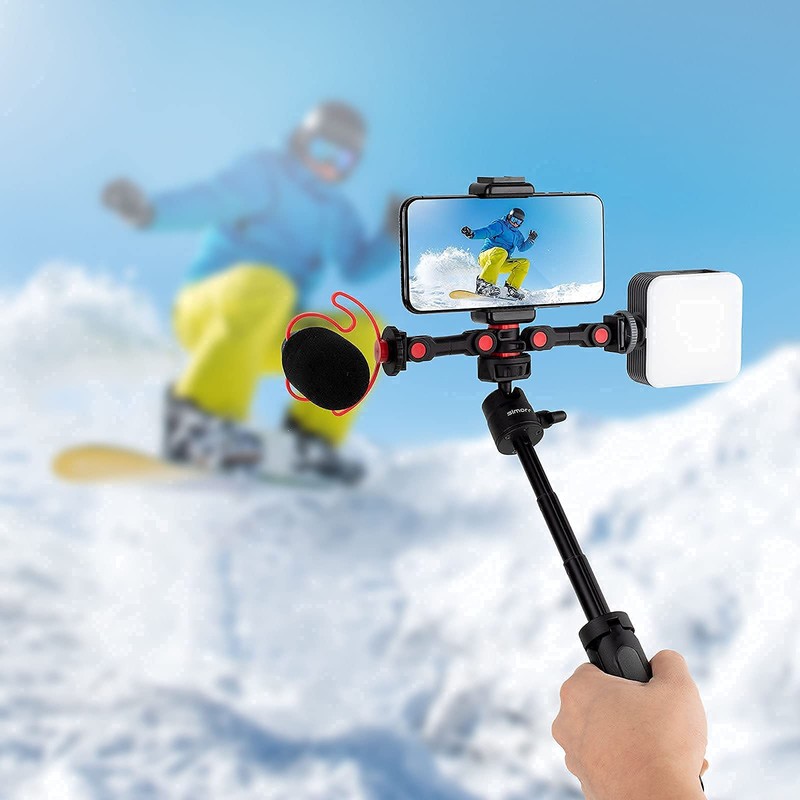 Dual Cold Shoe Mount by SmallRig, Extension Bar Universal Cold