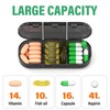 Weekly Pill Organizer 3 Times a Day, 7 Day Portable