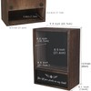 J JACKCUBE DESIGN Pet Memorial Shadow Box, Memorial Gift Frame