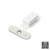 Emuca 1275315 Magnetic catch with metallic counterpart for hinged furniture