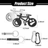 Bicycle Multitool Bicycle Tool with Aluminium Whistles, Pack of 2