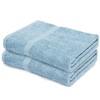 Makooz Bathroom and Kitchen 2 Pc Hand Towels Pack -