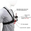 Adjustable Elastic Belt Body Mount Chest Strap Harness Kit for