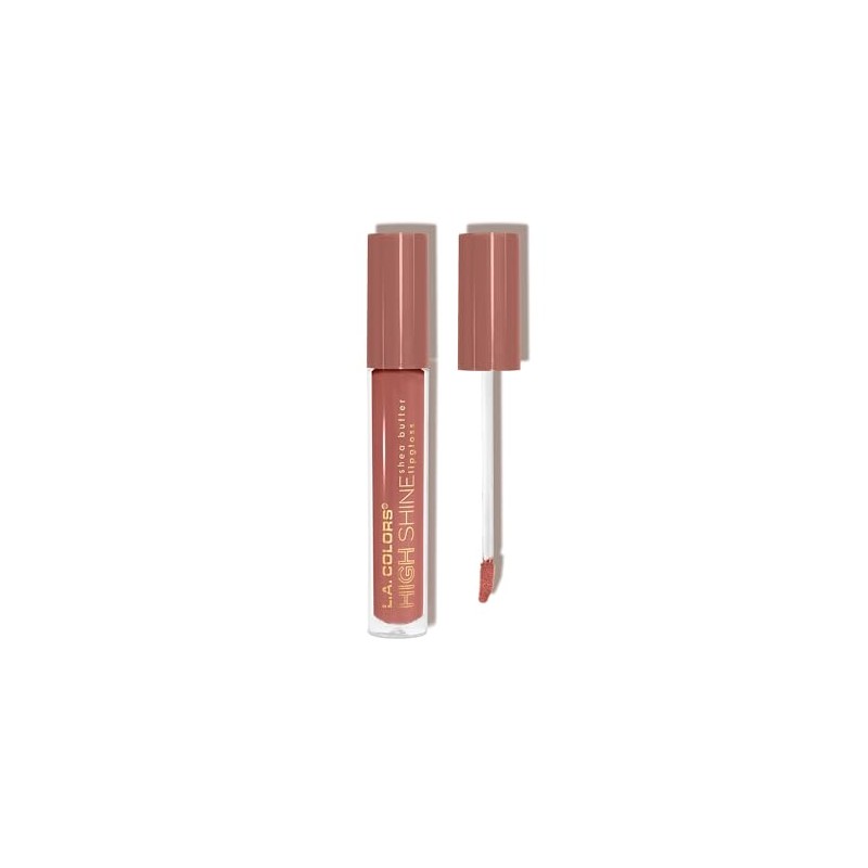 L.A. COLORS High Shine Lipgloss, Dollface CLG934