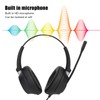 X6D USB 2 Telephone Headset Noise Cancelling Speaker Volume Adjustment