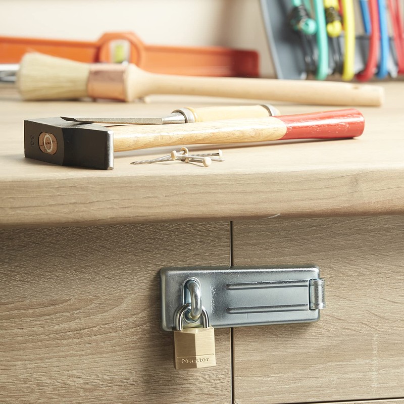 Master Lock Solid Brass Body Padlocks, 30 mm Size (Pack