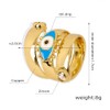 IMINI Eye Evil Ring for Men and Women CZ Crystal