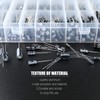 Rustark 405Pcs 24 Value 10V 16V 25V 50V Aluminum Electrolytic