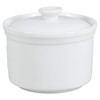 BIA Cordon Bleu Kitchen Accessories Porcelain Salt Boxes, 4", White