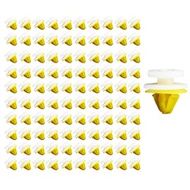 100 Pcs Door Panel Wheel Arch Trim Moulding Clips, Wheel Arch Trim Clips Side Moulding for Land Rover Discovery 3 4 Range Rover Sport, Perfect Fit for Secure Installation