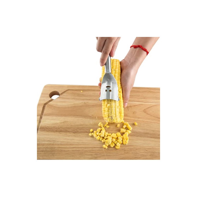 WOIWO 1PCS Stainless Steel Corn Planer Separator Quick Sheller Kitchen