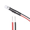 uxcell 10Pcs DC 6V 5mm Pre Wired LED, Flashing Red