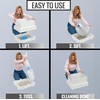 SpeedySift V2 Deluxe Cat Litter Box Starter Kit, Includes 56ct