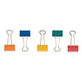 Q Connect Assorted 19mm Foldback Clip (Pack of 10)