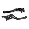 Artudatech Brake Clutch Levers for K-a-w-a-s-a-k-i Ninja 250 300 Black