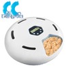 Automatic Cat Feeder Wet&Dry Food, 6 Meal Timed Pet Dispenser