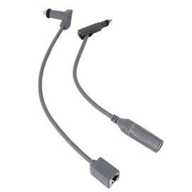 Yunir Conector de Cable para Antena Parabólica, Adaptadores de Extensión SPX a RJ45 para V2 y Accesorios para Router, 1200Mbps con Interfaces RJ45 1 y RJ 2