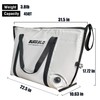 Buffalo Gear Insulated Fish Bag Cooler Flat Bottom-45QT Fishing Cooler