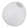 Lantern Table Paper Lamp Warm Light E14 Bulb Simple Installation