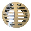 LASCO 03-1233 Shower Drain, 3-1/2-Inch Stainless Steel, with 2-Inch Female Iron Pipe Thread