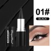 Sitovely 2 Colours Black Coffee Gel Eyeliner Pen, Natural Black