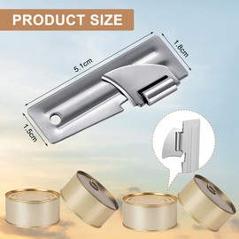 P-51 Camping Can Opener Stainless Steel Military Can Opener Survival Can Opener Army Can Opener Backpack Can Opener (80 Pieces)