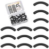 30pcs Eyelash Curler Pads, 1.3inch Refill Eyelash Curler Pad, Rubber