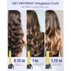 Rotating Curling Iron 3 in 1 Set, Automatic Curling Wand