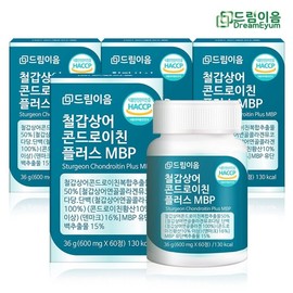 Dream Eum Sturgeon Chondroitin Plus MBP 4 months supply / 드림이음 철갑상어 콘드로이친 플러스 MBP 4개월분