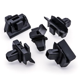 Rexka 5 pcs Front Bumper Moulding Clips with Sealer for Toyota 52197-52010 Highlander Echo