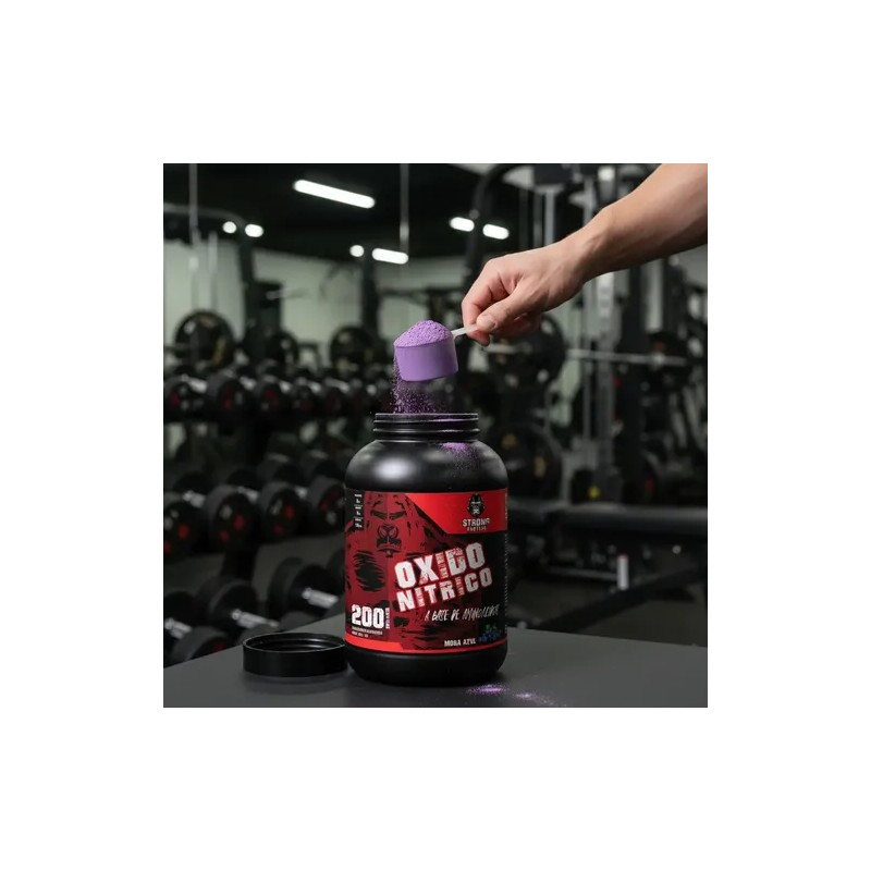 Óxido Nítrico Strong Protein 1 Kg 200serv Varios Sabores