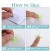 Glow in The Dark Stars with Stickers, 100 Pack, 3D