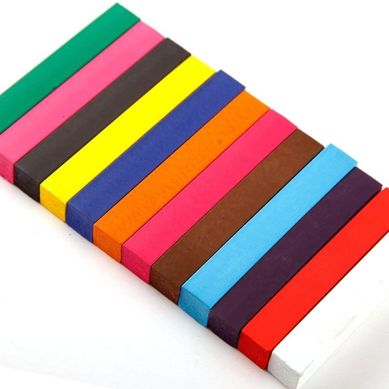 12 Color DIY Hair Chalk Temporary Hair Color Pastel Hair