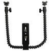 vhbw Universal Dual Flash Mount for Various Cameras, DSLR SLR