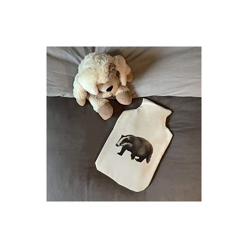 'Walking Badger' Hot Water Bottle Cover (HW00021735)