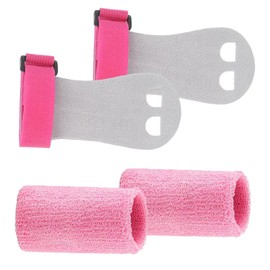 Harilla Gymnastik Griffe für Kinder, Armband Sets, Handgriffe für Training, M, Rosa