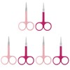 FOMIYES 3sets Easy to Use Eyebrow Scissors Professional Grooming Tools