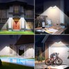 Aootek New Solar Motion Sensor Lights 120 LEDs with Lights