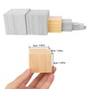 kukmakri 55 PCS Premium 2 Inch Wooden Cubes, Natural Pine