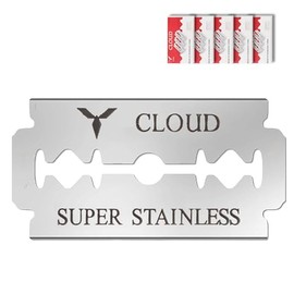 50 PCS Edge Blades for Straight Razor Safety Razor Blades Men Professional Barber Straight Cut Throat Shavette 5 Boxes