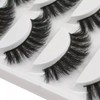 5 Pairs 3D Thick Mink Fake False Eyelashes Natural Long