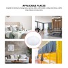 White Round Paper Lantern Light Decorative Soft Light Easy to