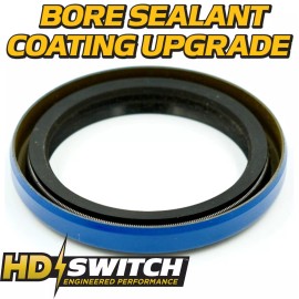 HD Switch (2) Double Lip Grease Seal 1.5" id Axle 2000# 2200# EZ-Lube Spindles Camper