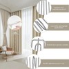 40Pcs Curtain Pleat Hooks for Drapes, Drapery Pins Drapery Hooks