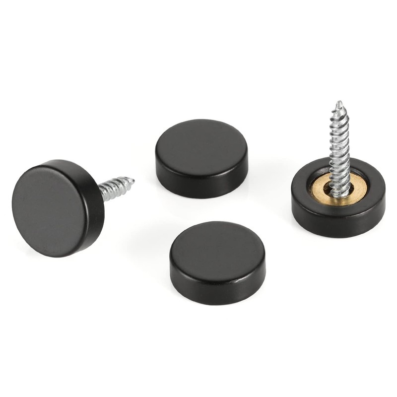 20 PCS Screw Covers Caps (Solid Brass Construction) Mirror Screws