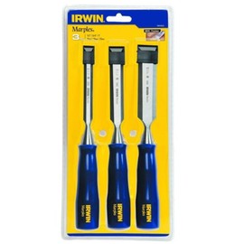 Irwin Marples M444 Blue Chip B/E Chisel Set 3